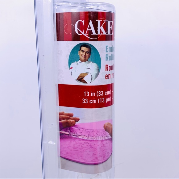 Cake Boss Embossed Fondant Rolling Pin - Picture 3 of 8